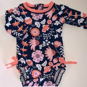 Ruffle Butts baby girl 3-6 month swimsuit